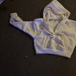 Kids Cream Hoodie